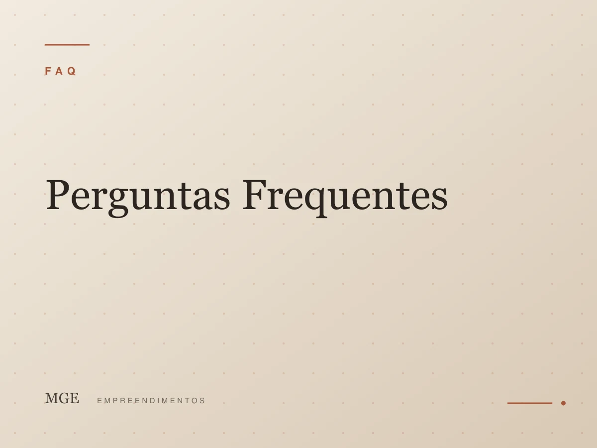 Perguntas Frequentes